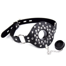 The Room of Doom's Open Mouth Fetish Gag with Plug