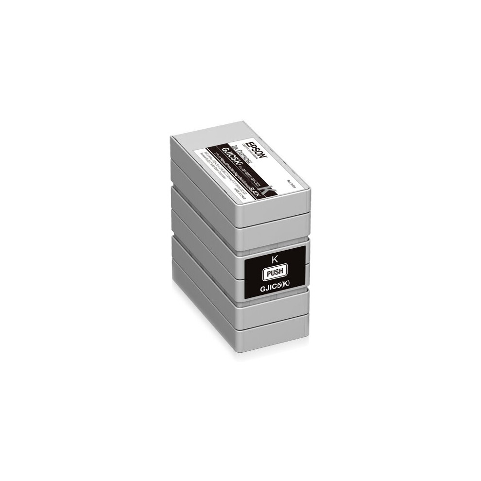 Epson Gjic5K: Ink Cartridge for Colorworks C831 And Gp-M831 Black. Black Ink Typ - Image 6