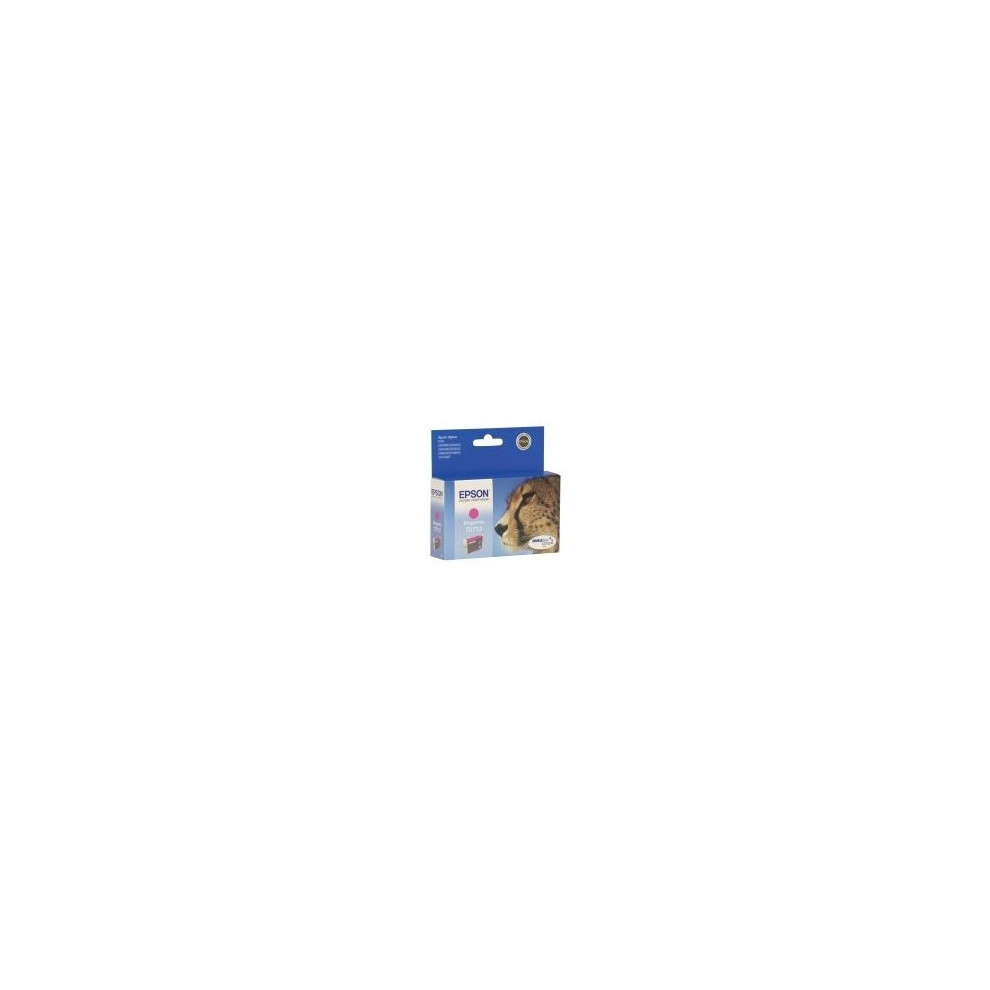Epson Cheetah Singlepack Magenta T0713 Durabrite Ultra Ink Pink 8715946371726