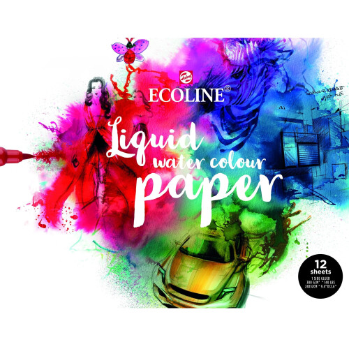 Ecoline Liquid Watercolour Print Paper Pad 1