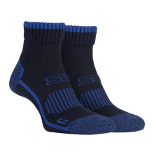 (9-12 A, Marine) Storm Bloc - Storm Bloc - 1er Pack Herren Kurze Wandersocken mit Verstärkte Ferse für Sommer