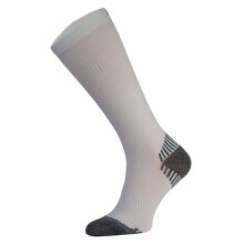(09-Nov, Weiß) Comodo - COMODO - Unisex Lange Laufsocken Kompression Sportsocken für Running/Joggen