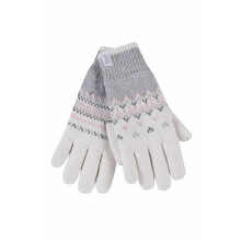 (M/L, Sahne (Trondheim)) Heat Holders - Heat Holders Damen Fair Isle Handschuhe Stricken Thermo mit Fleece Gefüttert