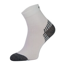 (39-42, Weiß) Comodo - COMODO - Unisex Kompressionsstrümpfe Laufen in Neon Farbe Sportsocken für Joggen
