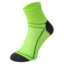 (43-45, Neongrün) Comodo - COMODO - Herren und Damen Atmungsaktiv Fahrradsocken Kurz mit Bunt Neon Farbe