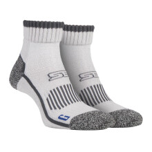 (6-8.5, Ekru) Storm Bloc - Storm Bloc - 1er Pack Herren Kurze Wandersocken mit Verstärkte Ferse für Sommer