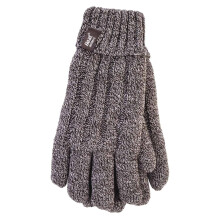 (S/M, Kitz) Heat Holders - Heat Holders - Damen Winter Outdoor Handschuhe Gestrickte mit Fleece Füttern