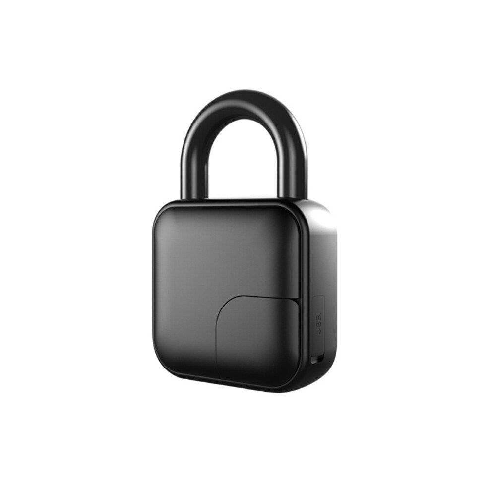 Fingerprint Lock Graffiti Smart Lock Warehouse Door Dormitory Locker Bicycle Padlock Hidden Password Lock 750910231932