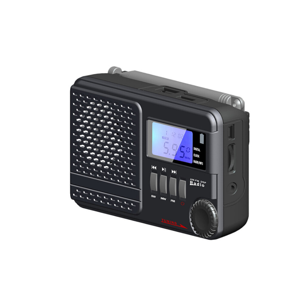 Outdoor Full-Band Shortwave Digital Fm Mp3 Stereo Radio Imported Fm Am Radio 750910231796