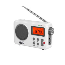 Retro-internes magnetisches Kurzwellenradio Hochauflösendes Bildschirmdisplay Digitalradio mit Bassmembran