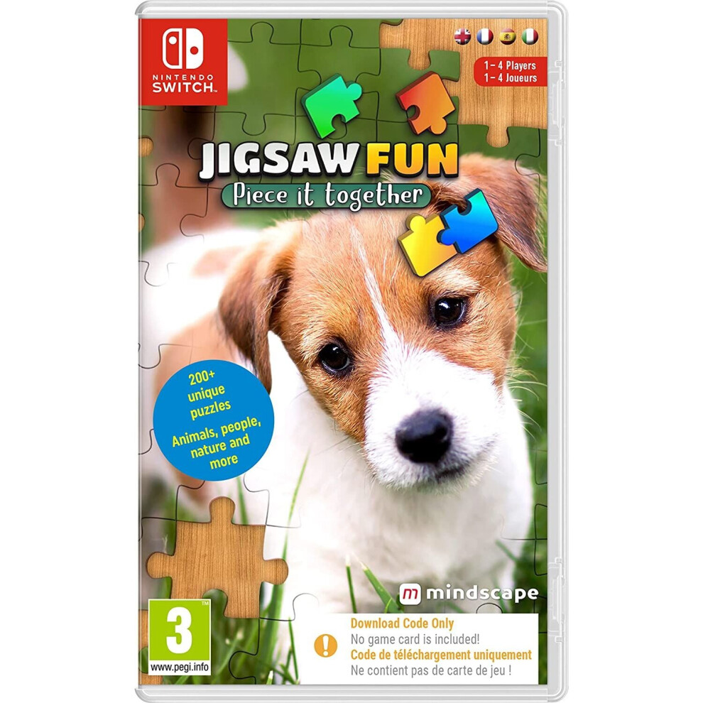 Jigsaw Fun - Piece It Together Code In A Box (Switch) 8720256139652