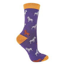 Miss Sparrow - MISS SPARROW - Damen Socken mit Tieremotiv | Lustige Bambus Tiersocken Bunt