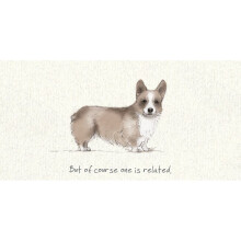 The Urge To Hug Me Little Dog Laughed Greeting Card Blank Inside Any Occasion