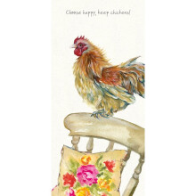 Keep Chickens Little Dog Laughed Greeting Card Blank Inside Any Occasion