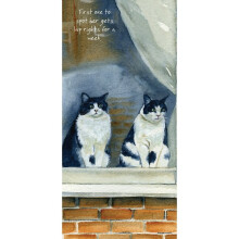 Lap Rights For A Week Little Dog Laughed Greeting Card Blank Inside Any Occasion