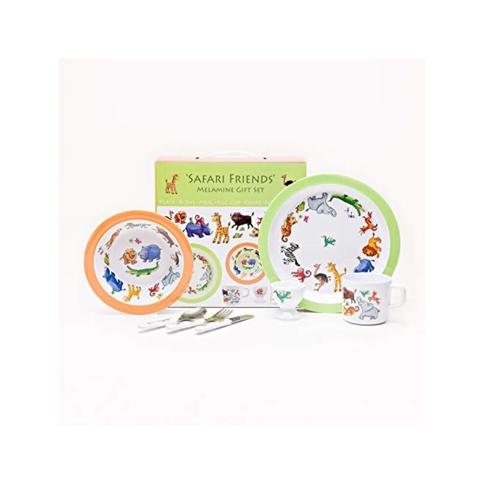 Safari 7 Piece Melamine Dining Set