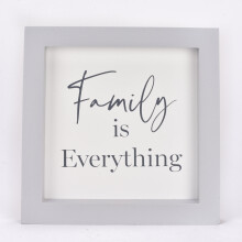 Moments Wall Plaque - Family is Everything 22cm