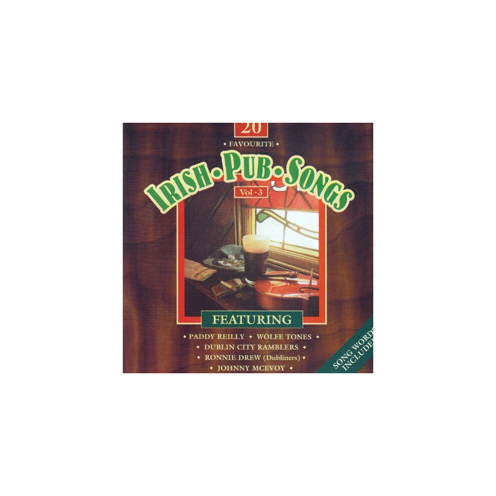 IRISH PUB SONGS VOL3 [CD]