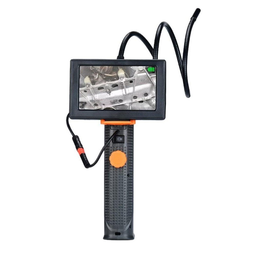 (200cM) 200cm Industrial Endoscope with Screen Inspection Camera 8.5mm Endoscope-Borescope