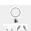 20cm Bi-color Dimmable Tabletop LED Ring Light Kit 9