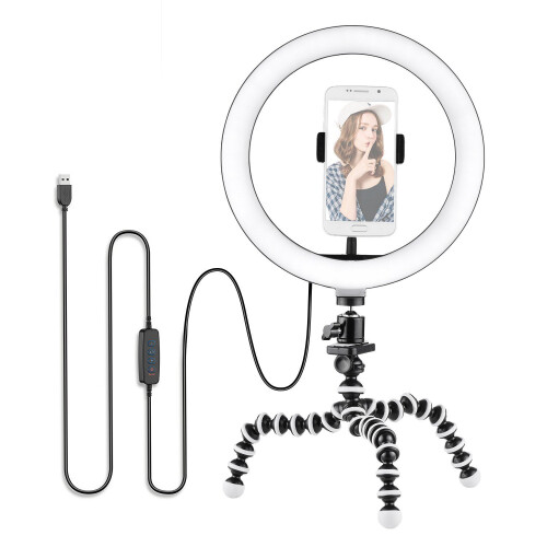 10 Inch/26cm Ring Video Light Kit 1
