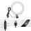 20cm Bi-color Dimmable Tabletop LED Ring Light Kit 8
