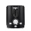 (Black) Toasters 2 Slice Bread Toasters Household Toaster Toast Machine 6
