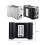 (Black) Toasters 2 Slice Bread Toasters Household Toaster Toast Machine 8