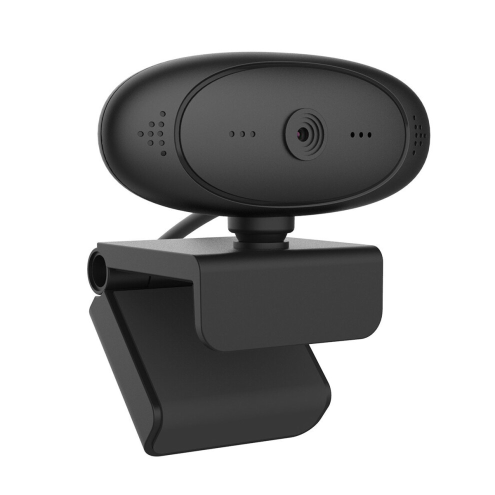 1080P HD Computer Camera Video Conference Webcam 2 M Auto Focus 360 Rotation with Microphone