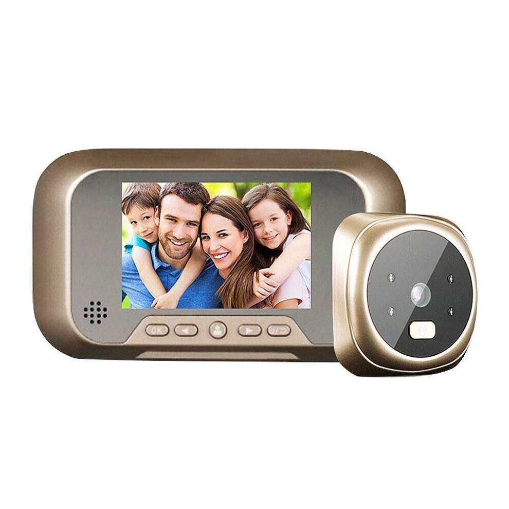 3.0'' Digital Door Viewer Smart Lcd Peephole Camera Hd Monitor With Night Vision Wide View Angle For Home Security 6112211957395