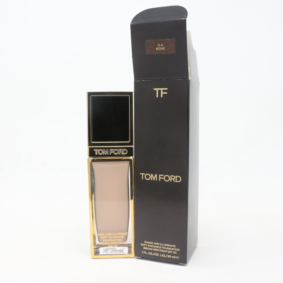 (0.4 Rose) Tom Ford Shade And Illuminate Soft Radiance Foundation  1.0oz/30ml New With Box