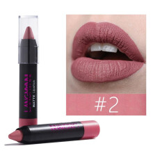 (#2) 12 Colors Lip Stick Pen Matte Velvet, Non Stick