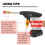 (EU plug) Portable High Pressure Washer Machine With Foam Generator Nozzle 9