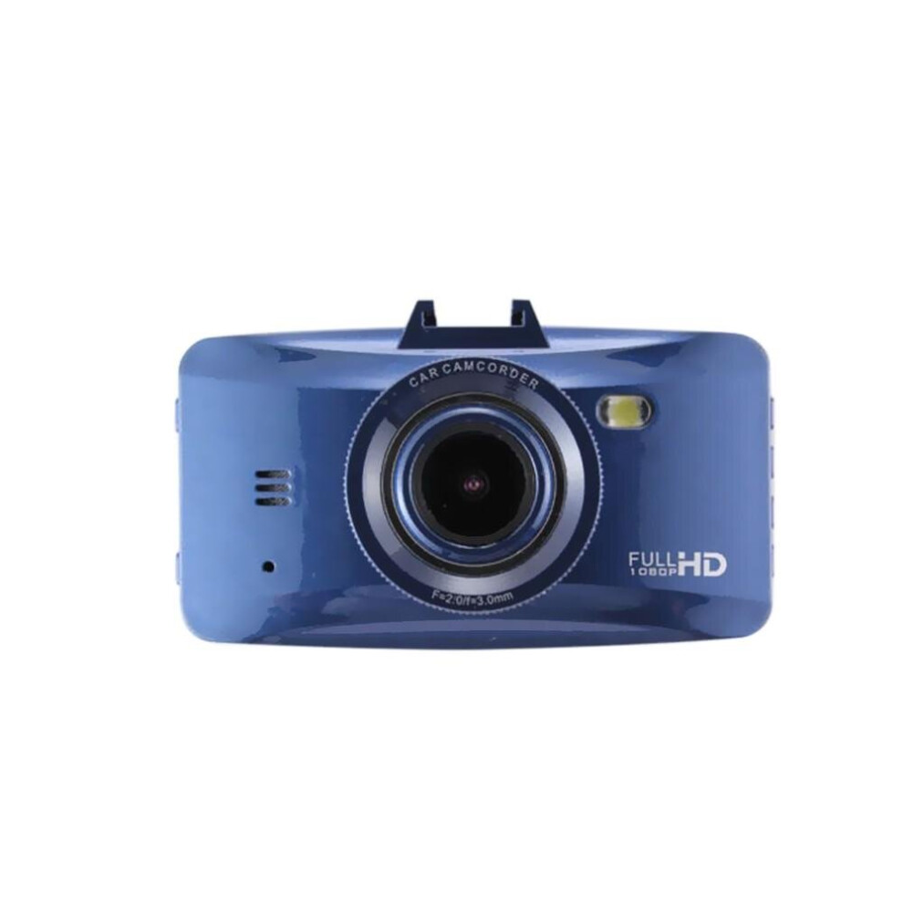 (Blue) DVR Camera 1080P Full HD For Driving Recording Night Vision G-sensor Detector Video Recorder