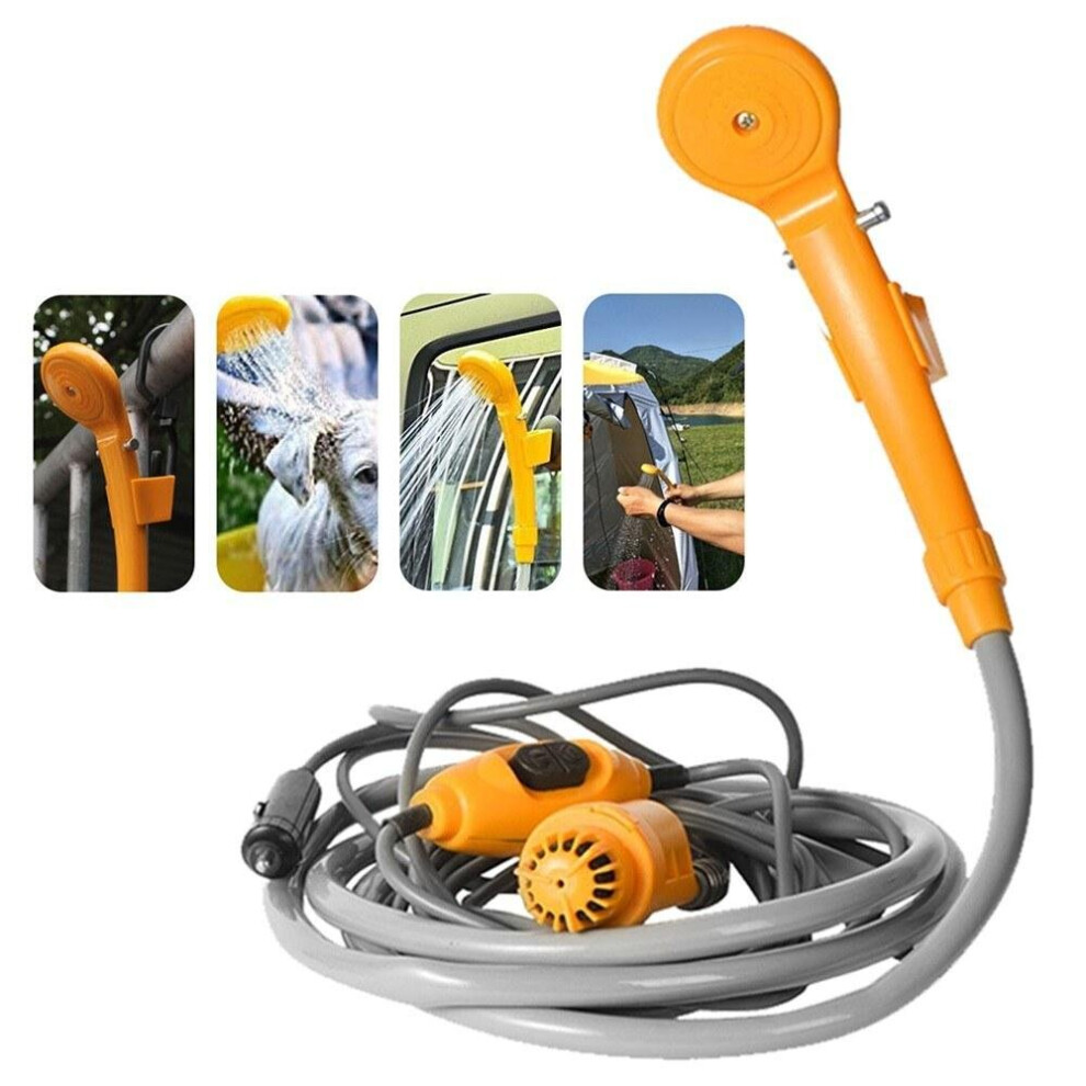 Portable Car Shower Washing Tool 12V - Water Pumps for Camping Traveling Beach Swimming Pets Bath