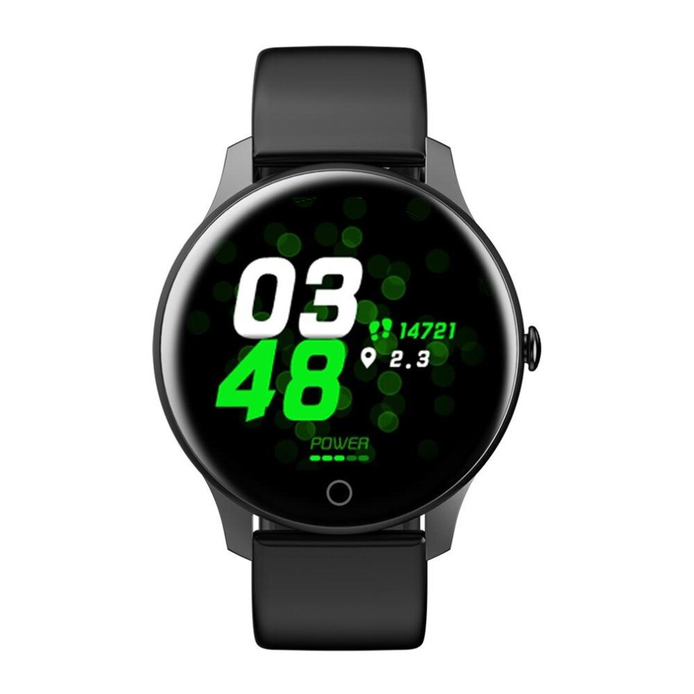 (Black) 1.22" Touchscreen Smart Watch