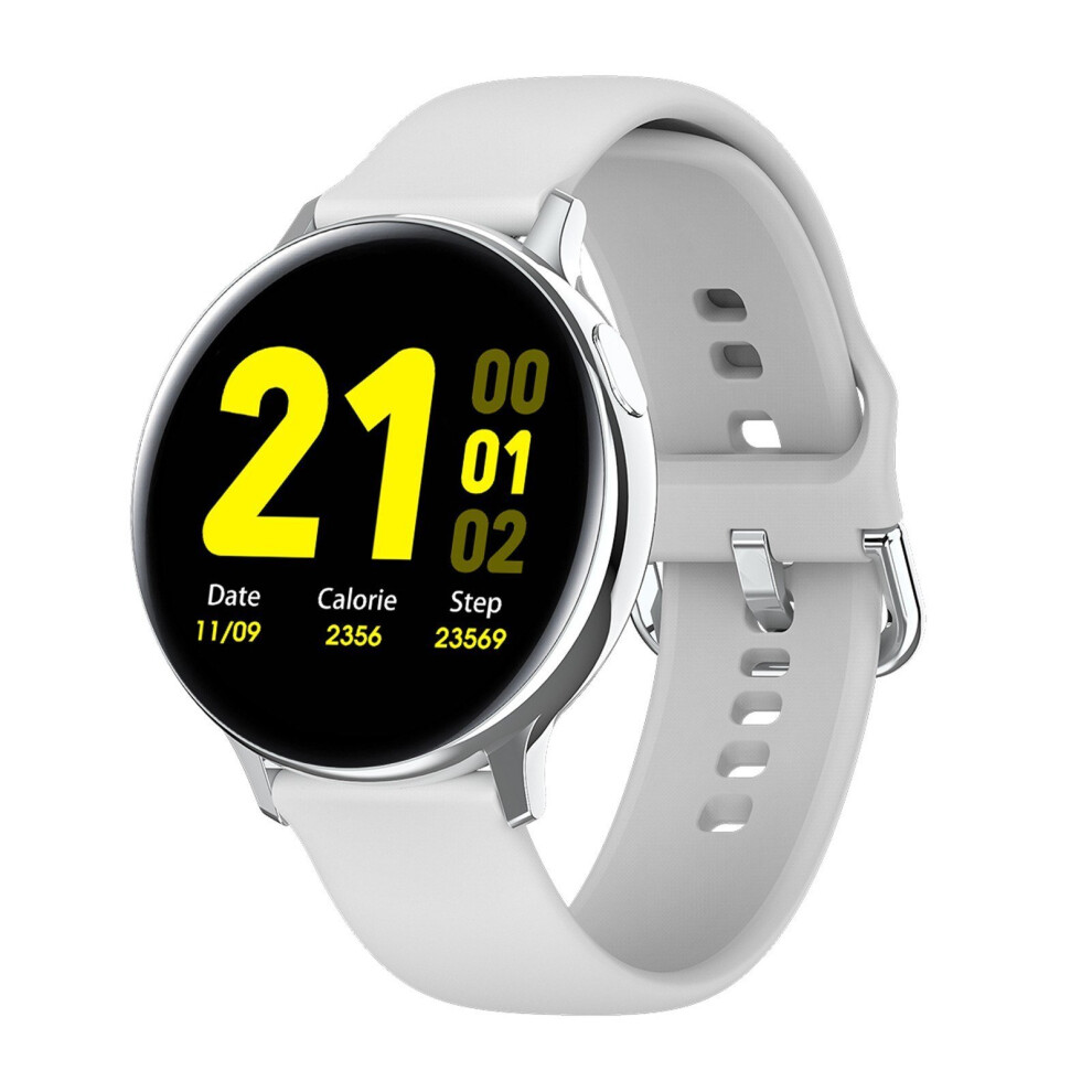 (White) 1.4 Inch Touchscreen Multi-Sport Mode Scientific Sleep Ip68 Waterproof Fitness Tracker Smart Watch White 3654657664701