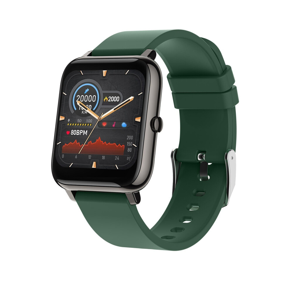 (Green) 1.4-Inch IPS Screen Smart Bracelet Sports Watch