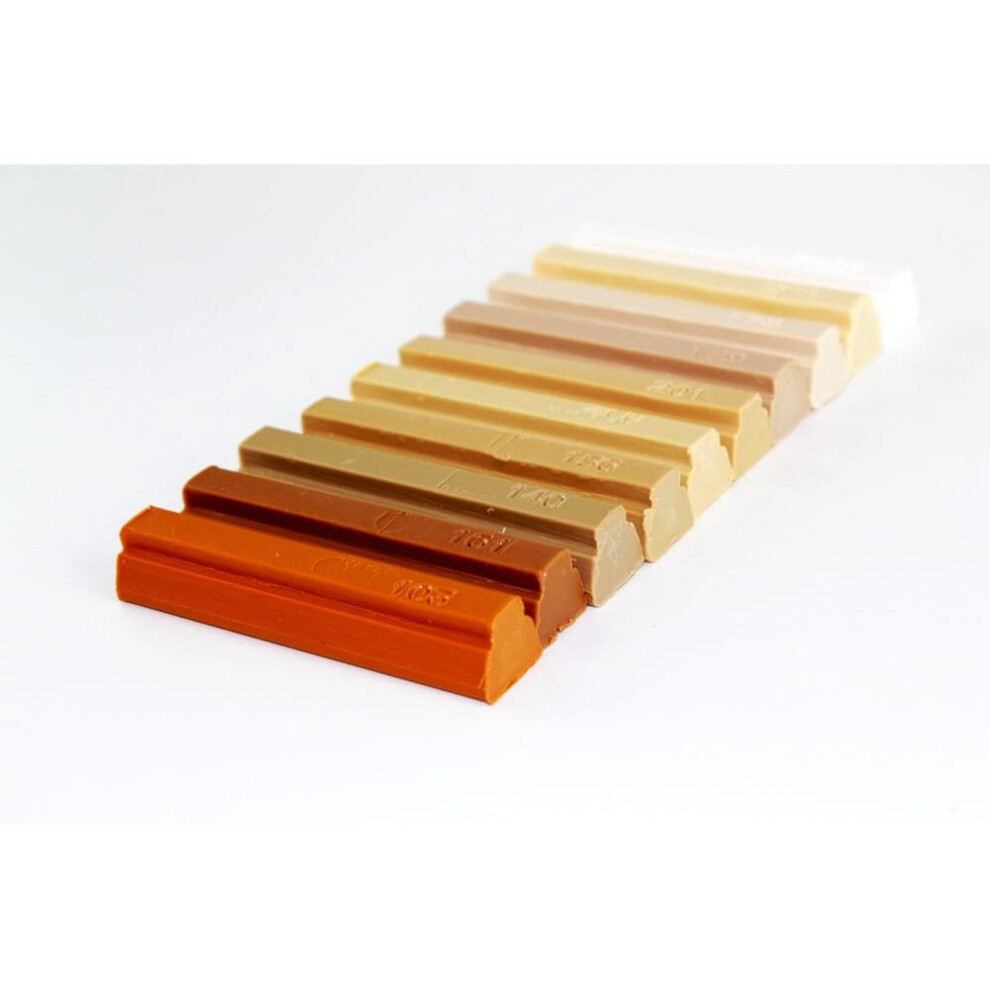 (972 - Light Wood Shades) Konig Soft Wax Furniture Repair Filler Sticks Set 7427265793684