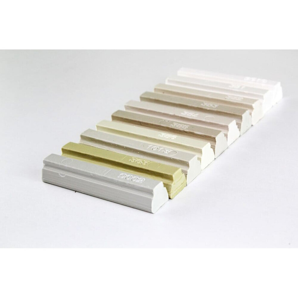 (150 - Mixed white) Konig Soft Wax Furniture Repair Filler Sticks Set