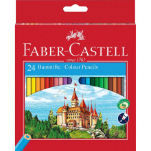 Castle farveblyanter 24 farver FABER CASTELL