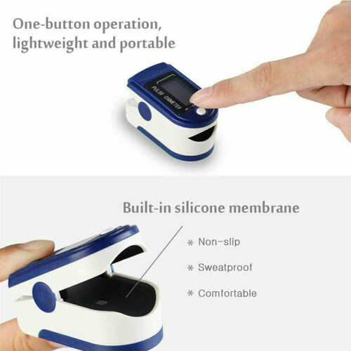 FINGERTIP PULSE OXIMETER OXYGEN SATURATION METER 1