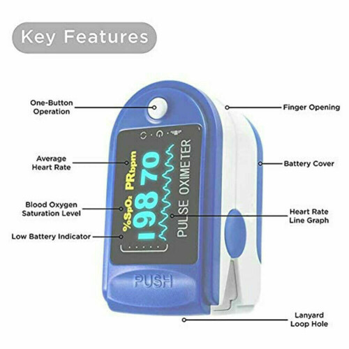 FINGERTIP PULSE OXIMETER OXYGEN SATURATION METER 2