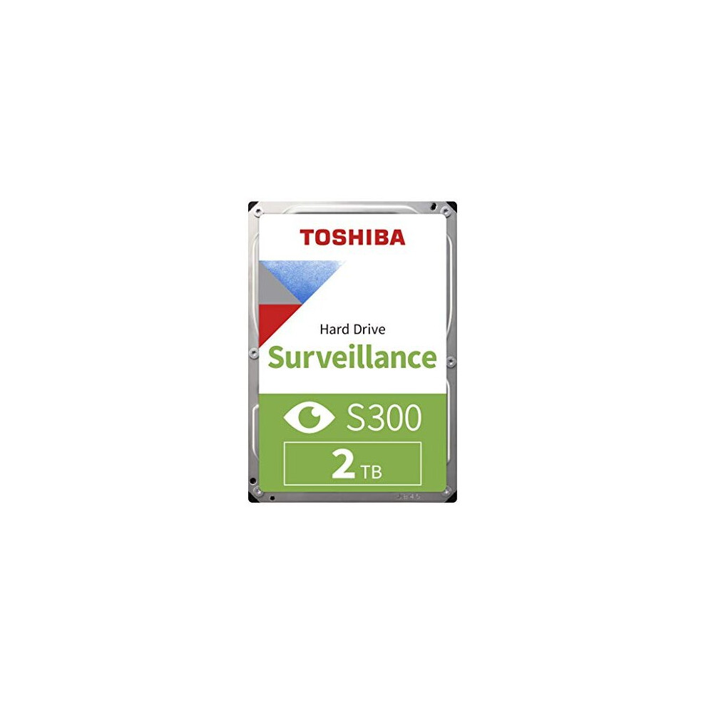 Toshiba S300 2 Tb Surveillance Hdd Internal Hard Drive - Bulk (3.5 Inch Sata 6 Gbit/S 5400 Rpm 128 Mb Cache)