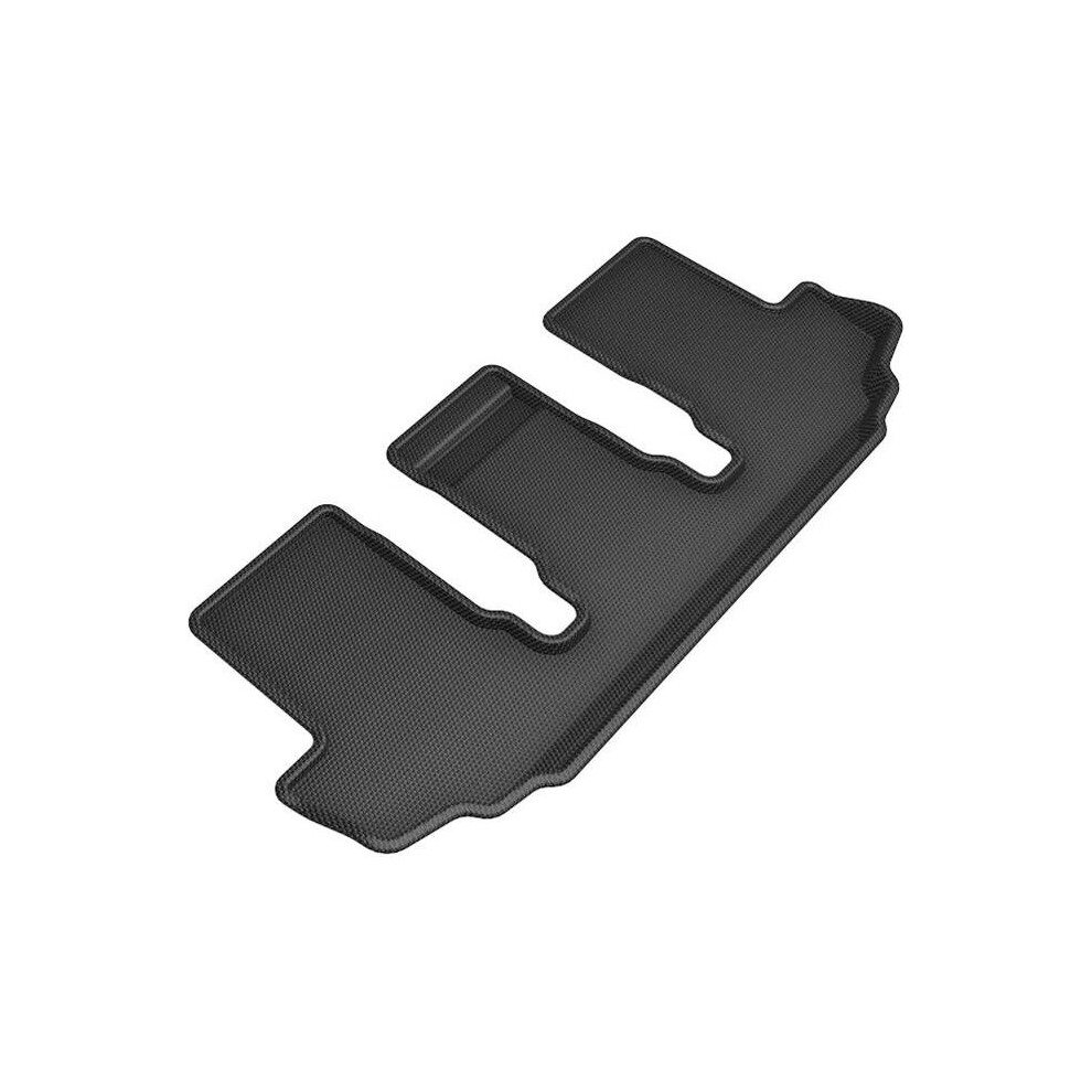 3D Maxpider L1ty26231509 R3 Kagu 8-Seat Floor Mat For 2020-2021 Toyota Highlander, Black 190204051165