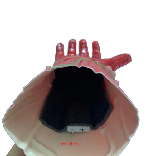 Kids Iron Man Infinity Gauntlet Gloves with Led Light Right Hand 2