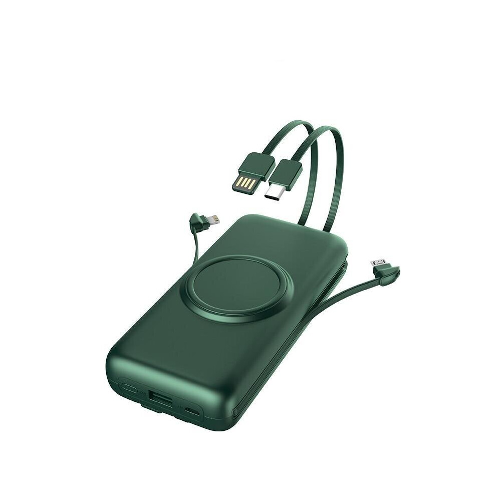 (20000Mah ) 10000/20000Mah Qi Wireless Charger Power Bank Green 3503946271376