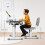 Costway Children Desk and Chair Set Height Adjustable Kids Study Workstation 8