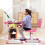Costway Children Desk and Chair Set Height Adjustable Kids Study Workstation 7