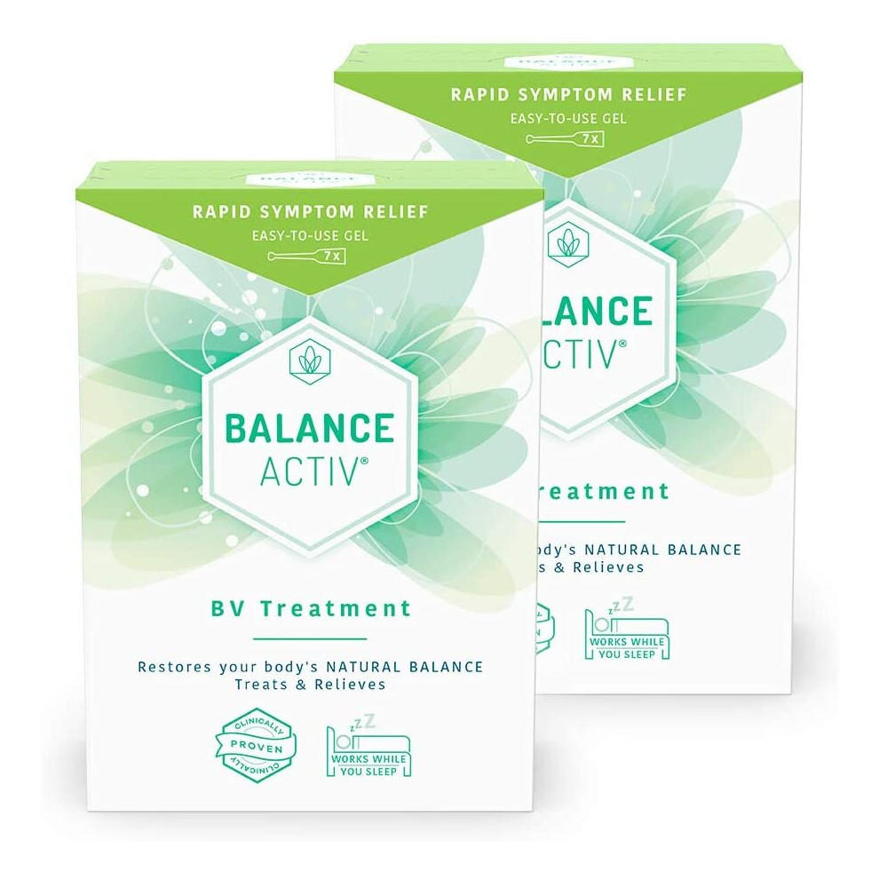 Balance Activ Gel | BV Treatment | Bacterial Vaginosis Gel for Women | Works Naturally to Rapidly Relieve Symptoms of Discomfort, Discharge